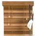 White wood Venetian Blinds 50mm