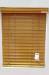 Stained 50mm Basswood Window Wood Blinds