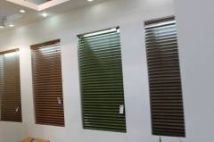 White wood Venetian Blinds 50mm