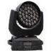 60pcs 12W RGBW 4in1 zoom LED Wash Moving Head , 16 bit Sound activated