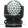 High Power DMX512 RGBW 4in1 LED Wash Moving Head , CE moving head lamp