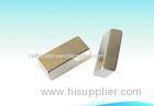 Rectangular Silver Sintered NdFeB Neodymium Rare Earth Magnet Block N35-N50