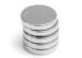 Diameter 10mm NdFeB Disc Magnet With Nickel Plating for Magnet Sensor