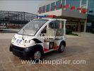 Four Seat 3 KW Open Type Electric Powered Security Vehicle For State Park / airport