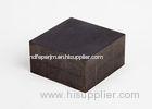 Custom Hard Block Barium Strontium Ferrite Magnet F35x35x10mm SGS / RoHS