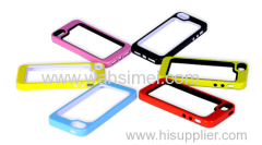 phone case PC and silicone phone case two in one case for iPhone 5/5s China manufacturer