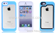 phone case PC and silicone phone case two in one case for iPhone 5/5s China manufacturer
