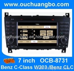 Ouchuangbo Auto DVD Multimedia Stereo for Benz C-Class W203 /Benz CLC GPS Radio USB DVD VCD MP3 Player