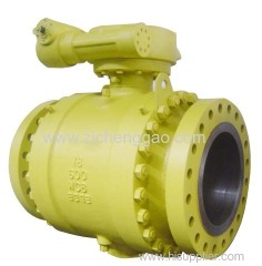 Three piece ball valve