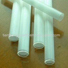 infrared ruby red fused silica quartz glass tube