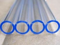 transparent fused silica quartz tube