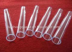 transparent fused silica quartz tube