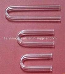 U shape quartz tube/U figure quartz tube