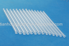 U figure quartz tube for thermocouple/U shape quartz tube