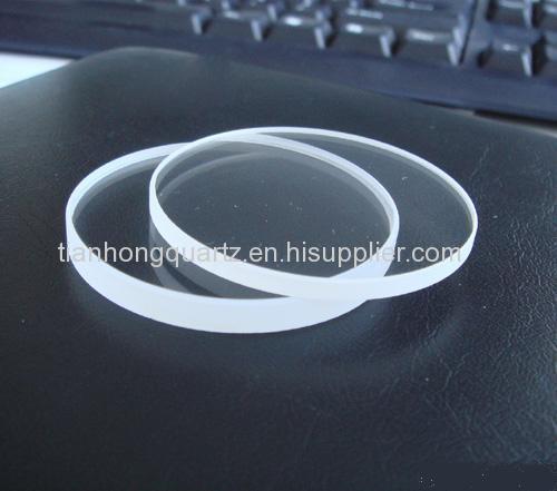 clear quartz glass plate /disc