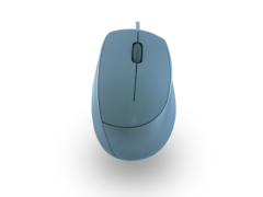 Cute mini optical wired mouse