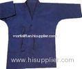 Dark Blue Cotton kendo clothing Martial Arts Uniforms Custom made