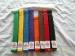 Customized Red , Black , Yellow Taekwondo Color Belts 100% cotton