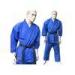 Blue V Neck Karate kimono GI Karate Uniform with Customized Logo
