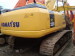 used komatsu excavator crawler excavator