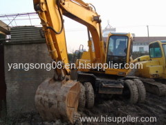 used hyundai excavator wheel excavator