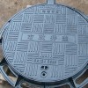 Sewage pipe SMC round manhole cover