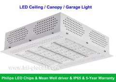 160W LED Indoor Parking Lot Light, LED Canopy Light