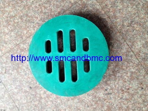 Sewage pipe inspection SMC drain manhole cover