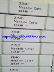 BMC composite drain manhole cover