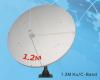 China Starwin 1.2meter Ku Rx only antenna dish