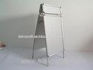 Aluminum Portable metal display / metala boards for different items