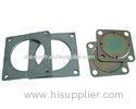 Galvanising OEM metal silver stamping parts , durability & eco - friendly precise prototype