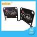 Advertising banner wind Breeze cafe barrier metal frame 1000mm X 900mm