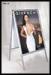 Advertising double sided Aluminium display stand , poster stand A board