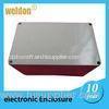 High moisture resistance metal electronics enclosure box for LCD monitors