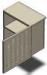 Stainess Steel metal utility cabinet / metal drawer cabinets Welding