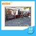 Powder Coated breeze barrier for advertisement Bar steel barriers