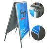 Durable Double Side A frame portable sandwich sign poster holder display stand