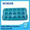 15 cavity blue star Silicone Bakeware Set / ice cube tray pad