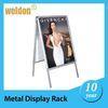 metal display double sided poster stand a - boards indoor & outdoor