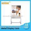 recyclable floor standing poster display frame metal display rack a - boards