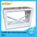 Outdoor double sides Metal Display brackets For Advertising screem