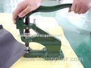 Green Manual eyelet machine / grommet machine for PVC fabric