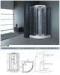Computer Control Panel Sharp Massage Framed Glass Multifunctional Shower Room