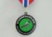 Round Reward Custom Awards Medals With Ribbon , Brass Offset Printing