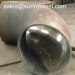 Long radius pipe elbows
