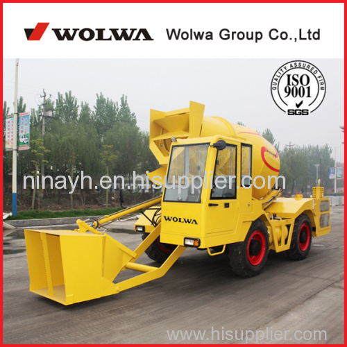 3m3 automatic concrete mixer truck from factory supplier