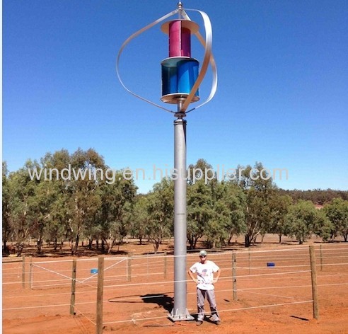 2000W Vertical Axis Wind Turbine(200W-10KW)