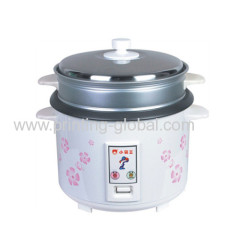 Flat and round surface heat press machine for rice cooker