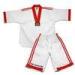 White Cotton Adult WTF Taekwondo Uniform Emboidery 110cm to 210cm